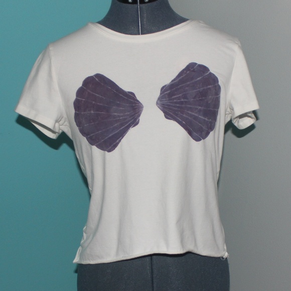 ariel seashell shirt